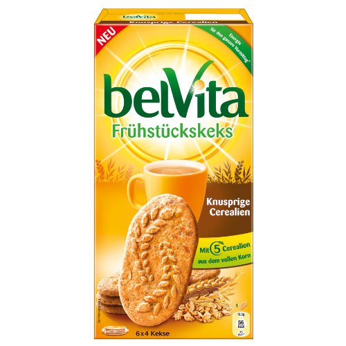 belVita Frühstückskeks Knusprige Cerealien von belVita
