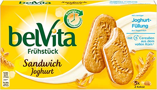 belVita - Frühstückskeks Sandwich Joghurt - 253g belVita - Frühstückskeks Sandwich Joghurt - 253g von belVita