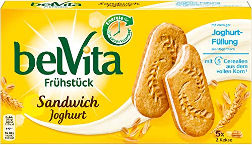 belVita - Frühstückskeks Sandwich Joghurt - 253g von belVita