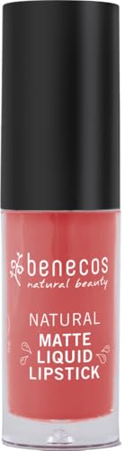 benecos Matte Liquid Lipstick coral kiss 6 x 5 ml von benecos