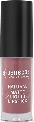 benecos Matte Liquid Lipstick rosewood romance (6 x 5 ml) von benecos