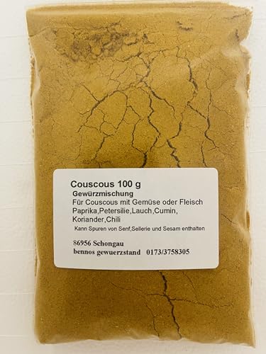 Couscous 100 g, Nordafrikanische Gewürzmischung von bennos gewuerzstand