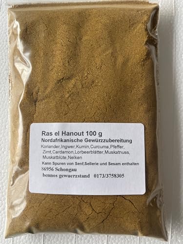 Ras El Hanout 100 g, Nordafrikanische Gewürzzubereitung von bennos gewuerzstand