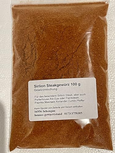 Sirlion Steakgewürz 100 g, Gewürzmischung Sirlion Steakgewürz 100 g, Gewürzmischung von bennos gewuerzstand