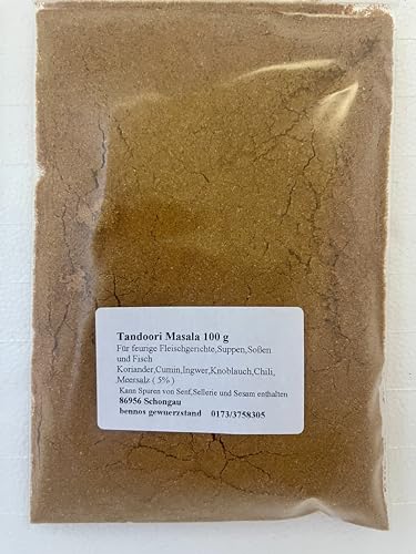 Tandoori Masala 100 g, Gewürzzubereitung von bennos gewuerzstand