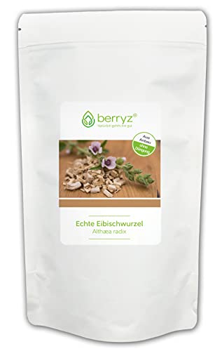 Eibischwurzel Natur geschnitten 100g | Eibischwurzeltee | Marshmallow Eibisch Tee | von berryz