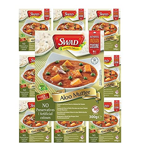 10x Aloo Mutter 300g original Indien Fertiggericht schnelle Küche nur erwärmen Vegan von bick.shop