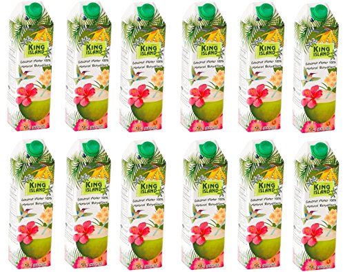 12x 1 Liter Kokosnusswasser 100% Kokoswasser 100% Natur Kokossaft coconut water vegan Thailand 12x 1 Liter Kokosnusswasser 100% Kokoswasser 100% Natur Kokossaft coconut water vegan Thailand von bick.shop