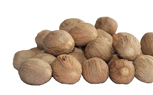 15 Muskatnüsse ganz Muskatnuss zum Reiben (60g) 1A Qualitäts Gewürznüsse Vakuumverpackt von bick.shop