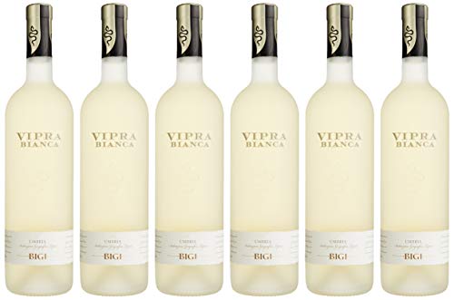 Bigi Vipra Bianca Umbrien IGT Weißwein trocken (6 x 0.75 l) von Bigi