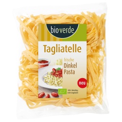 Frische Dinkel-Tagliatelle von bio-verde