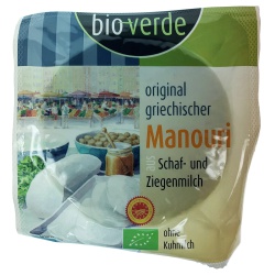 Griechischer Manouri aus Schafs- & Ziegenmilch g.U. von bio-verde