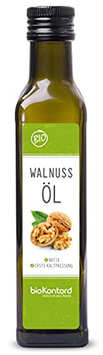 Walnussöl BIO kaltgepresst 250ml I nativ - 1. Kaltpressung I 100% natürlich von bioKontor von bioKontor