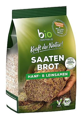 biozentrale Backmischung Saatenbrot Hanf & Leinsamen | 500 g Bio | schnell & einfach zuzubereiten | ballaststoffreich, Proteinquelle | ohne Mehl & ohne Hefe biozentrale Backmischung Saatenbrot Hanf & Leinsamen | 500 g Bio | schnell & einfach zuzubereiten | ballaststoffreich, Proteinquelle | ohne Mehl & ohne Hefe von bioZentrale