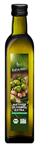 biozentrale Natives Olivenöl Extra | 6 x 500 ml Bio-Öl aus spanischen Oliven | erste Güteklasse und durch schonende Kaltextraktion gewonnen von bioZentrale
