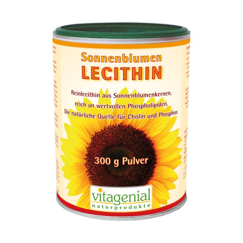 Sonnenblumen-Lecithin 300 g - pflanzliches Lecithin aus Sonnenblumenkernen - biogenial Naturprodukte von biogenial Naturprodukte