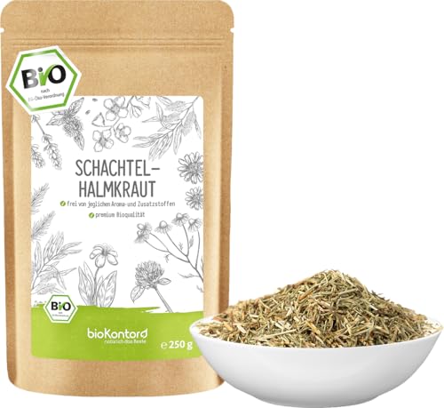 Schachtelhalmkraut BIO 250 g - Schachtelhalmtee bio geschnitten – loser Tee ohne Zusätze -Zinnkrauttee - bioKontor von bioKontor