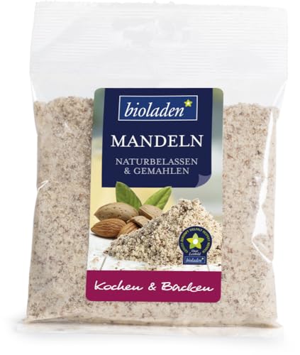 Mandeln, naturbelassen & gemahlen 1 x 100 gr von bioladen