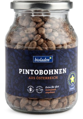 Pintobohnen, im Pfandglas von bioladen