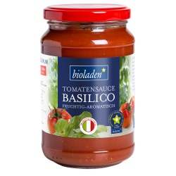 Tomatensauce mit frischem Basilikum von bioladen*