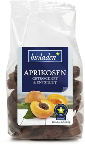 bioladen Aprikosen getrocknet & entsteint (6 x 250 gr) von bioladen