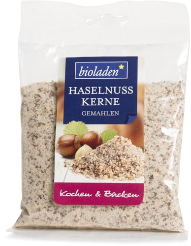 Haselnusskerne, gemahlen 6 x 100 gr von bioladen