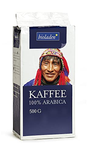 bioladen Kaffee 100% Arabica gemahlen (1 x 500 gr) von bioladen