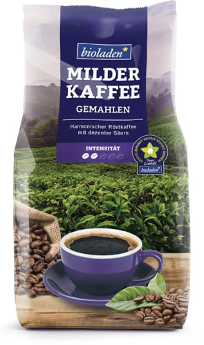 Kaffee mild, gemahlen 6 x 500 gr von bioladen