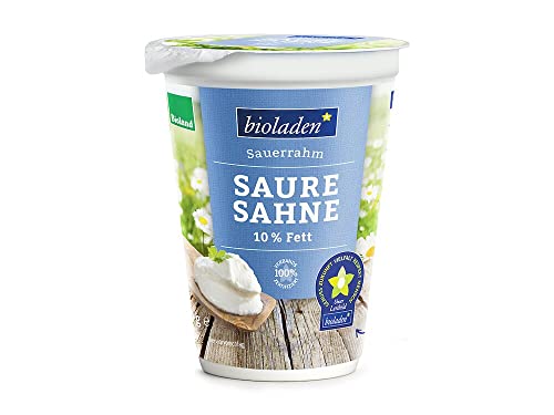 bioladen Saure Sahne, 10 % Fett (6 x 200 gr) von bioladen