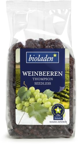 bioladen Weinbeeren Thompson Seedless (6 x 250 gr) von bioladen