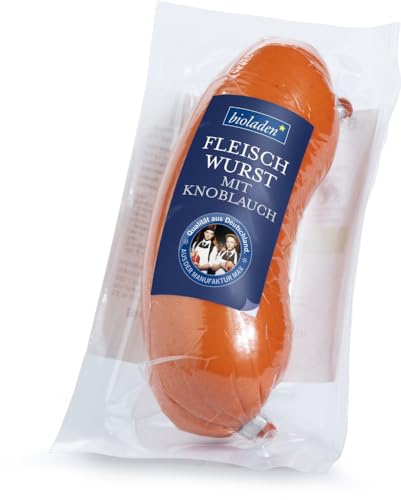 Fleischwurst mit Knoblauch 6 x 150 gr von bioladen