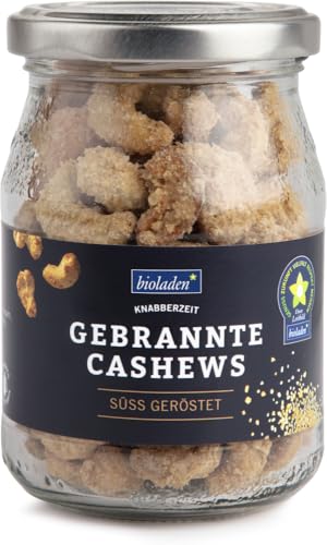 bioladen Gebrannte Cashews im Pfandglas (6 x 125 gr) von bioladen