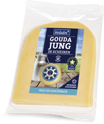 bioladen Gouda jung, in Scheiben (6 x 150 gr) von bioladen