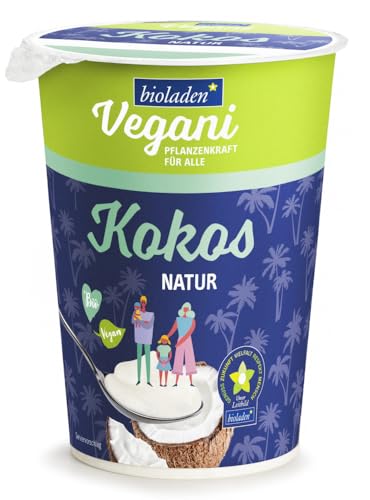 bioladen Kokos Joghurtalternative Natur VEGANI (6 x 400 gr) von bioladen