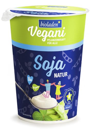 bioladen Soja Joghurtalternative Natur VEGANI (6 x 400 gr) von bioladen