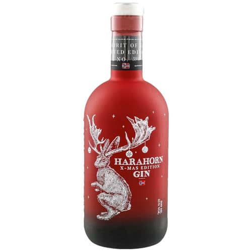 Harahorn X-Mas Edition 500ml I Limitierte Gin - Klassische Gin-Gewürze kombiniert mit weihnachtlichen Gewürzen I In Sherryfässern gelagert I 42% vol. Harahorn X-Mas Edition 500ml I Limitierte Gin - Klassische Gin-Gewürze kombiniert mit weihnachtlichen Gewürzen I In Sherryfässern gelagert I 42% vol. von bjornaa finest food