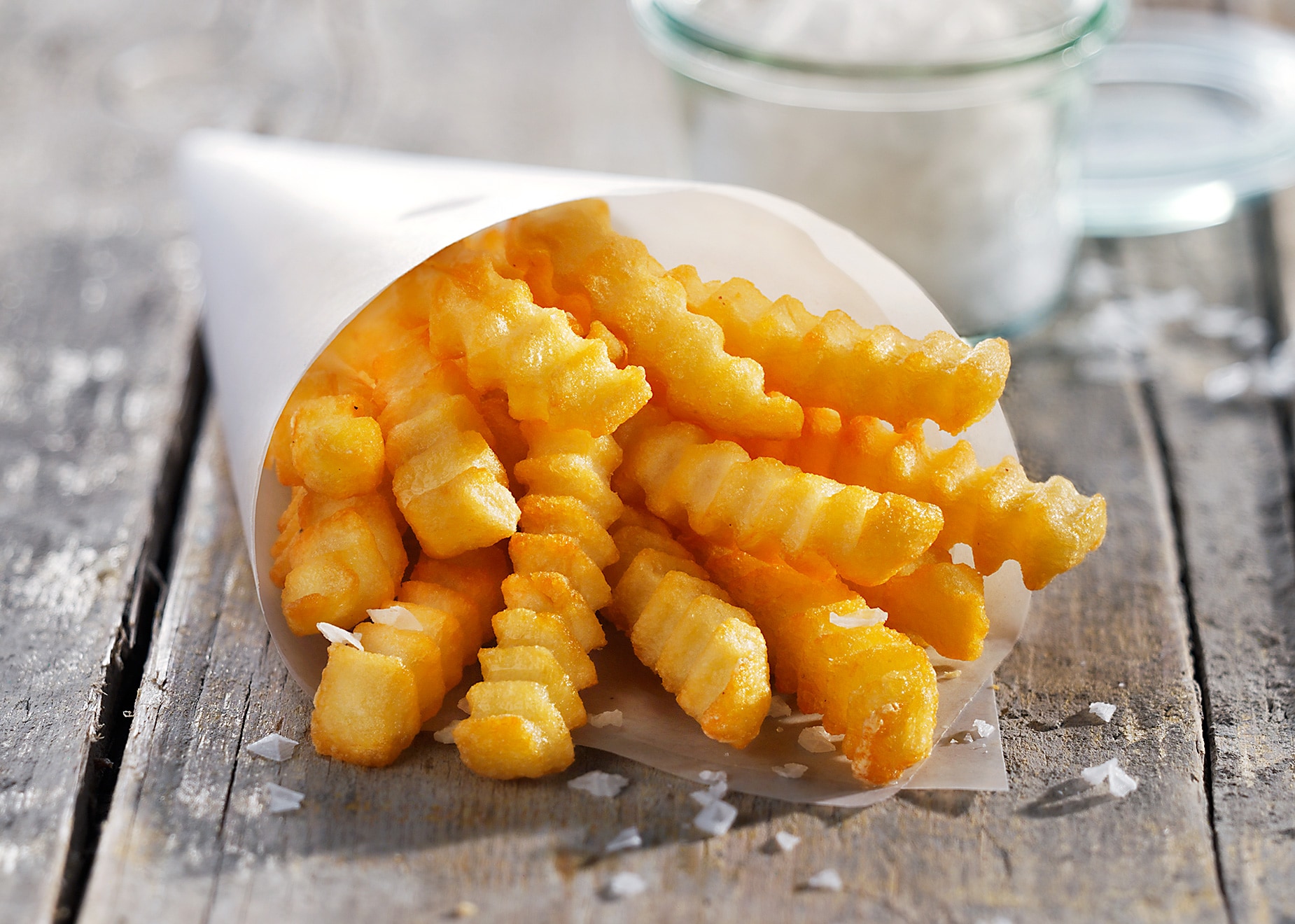 Backofen Kringel frites von Bofrost