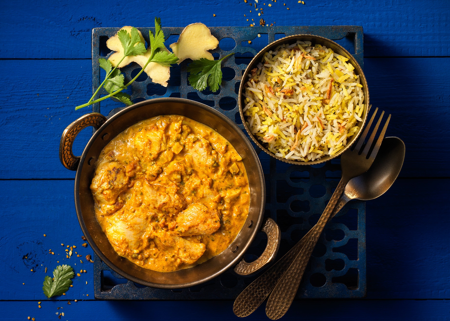 Chicken Biryani mit Biryani-Reis von Bofrost