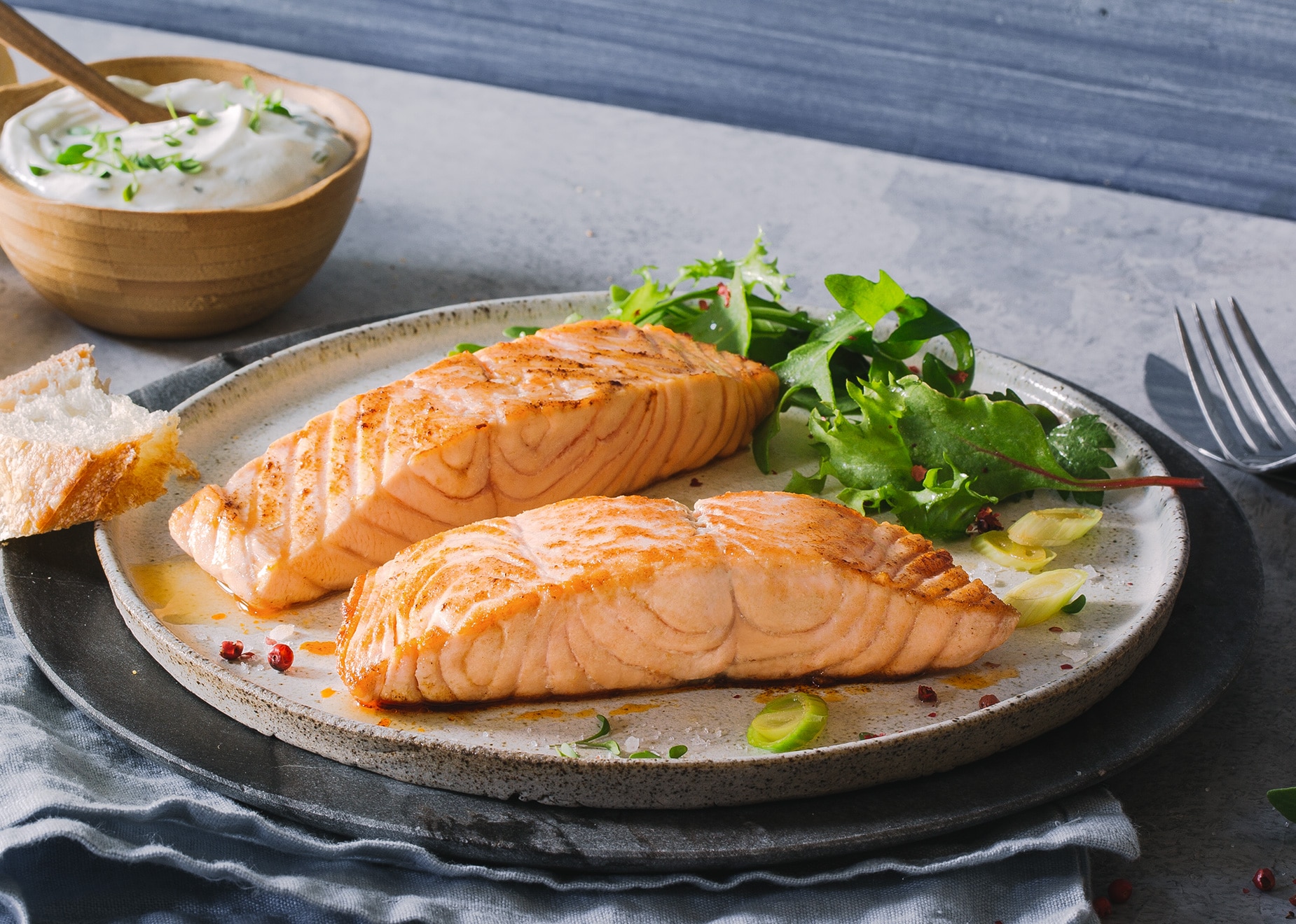 Lachsfilet, naturbelassen Lachsfilet, naturbelassen von Bofrost