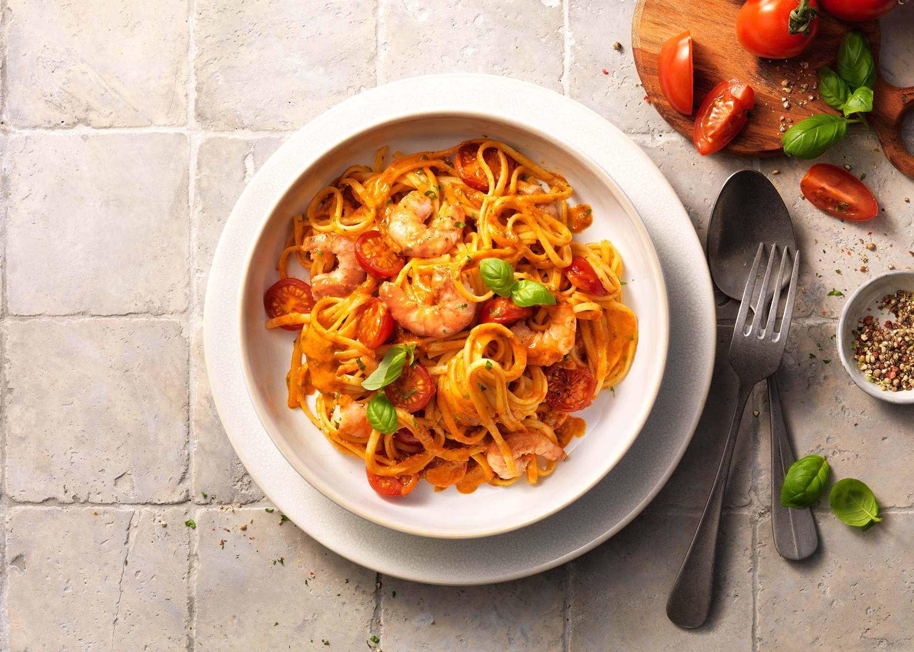 Linguine Gamberetti Linguine Gamberetti von Bofrost