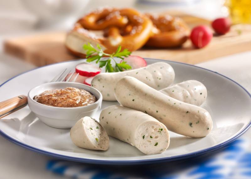 Original Münchener Weißwurst mit süßem Senf von Bofrost