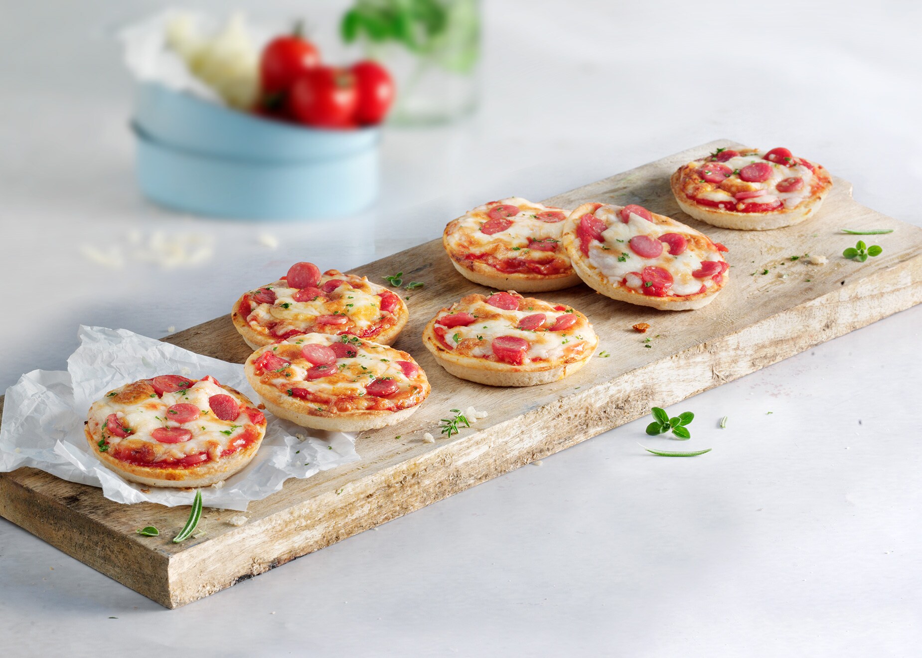 Salami-Pizzettis Salami-Pizzettis von Bofrost