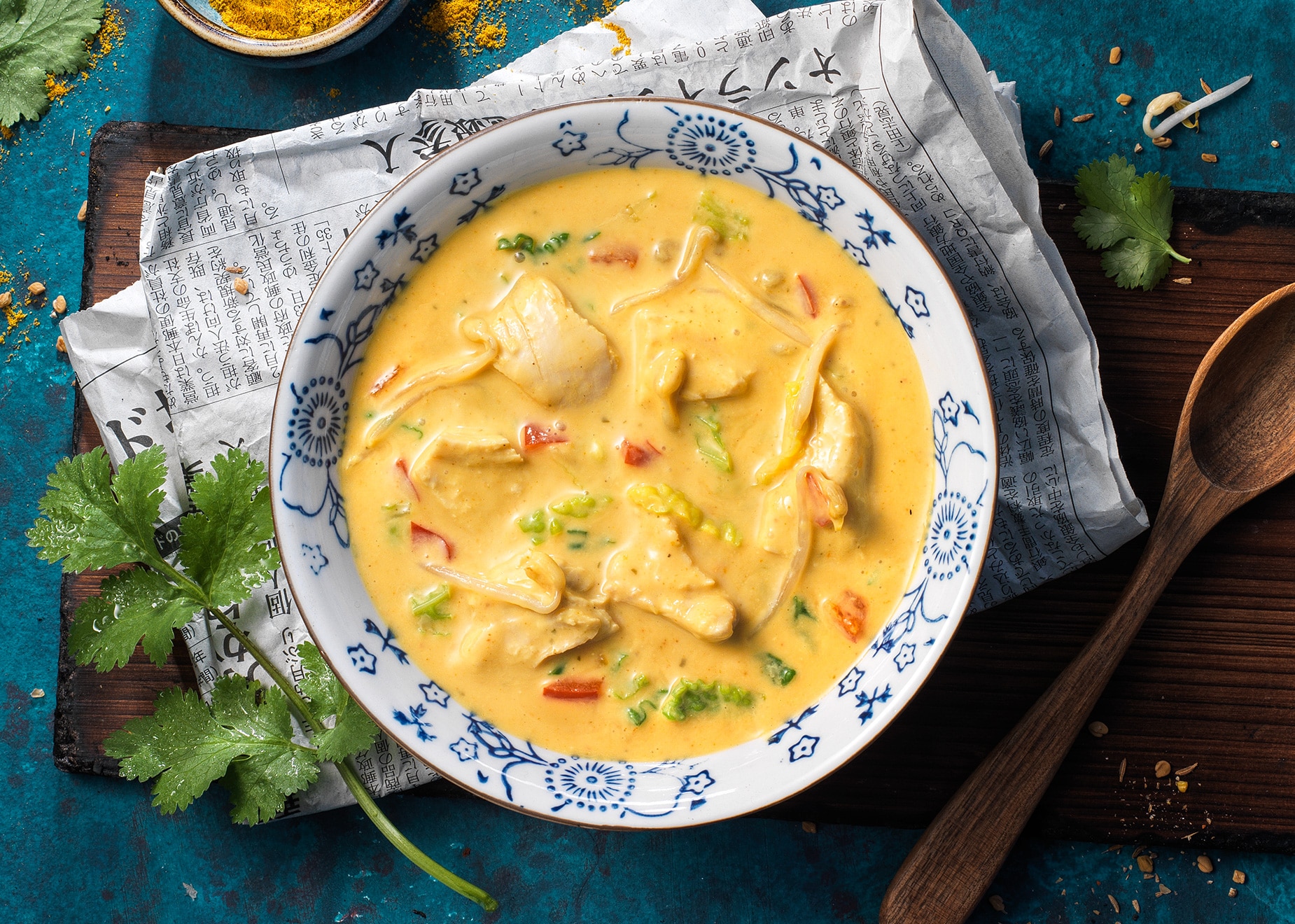 Thai-Curry-Suppe von Bofrost