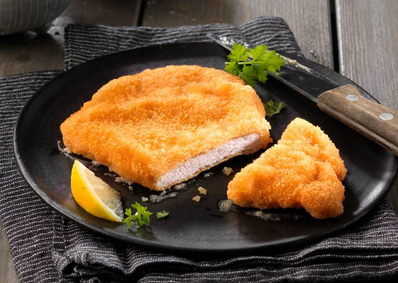 Wiener Schnitzel vom Schwein mit 8% Flüssigwürzung von Bofrost