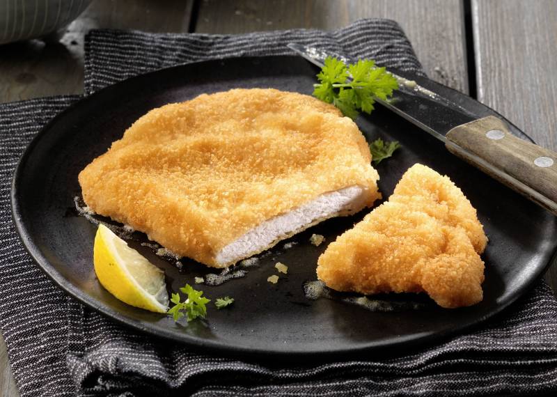 Wiener Schnitzel vom Schwein mit 8% Flüssigwürzung von Bofrost