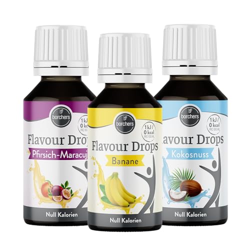 borchers Flavour Drops | Probierpaket "Karibik" | 0 Kalorien | Zum Kochen und Backen | 30 ml borchers Flavour Drops | Probierpaket "Karibik" | 0 Kalorien | Zum Kochen und Backen | 30 ml von borchers