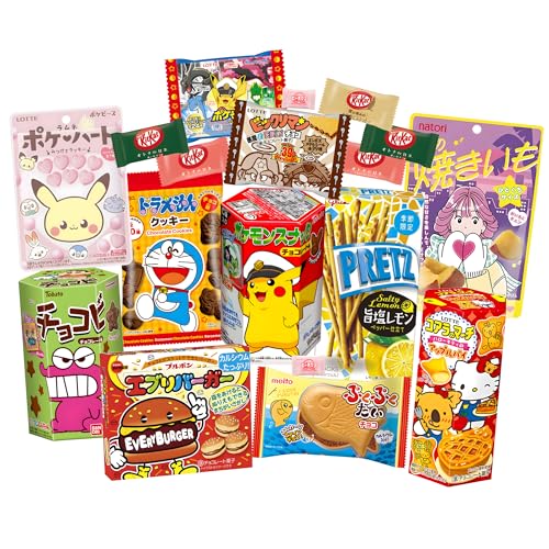 Japanische Süßigkeiten Box Snacks Candy Jelly Sweets Cracker aus Japan mit über 25 Teilen Geschenkset Probierset von boxtasy