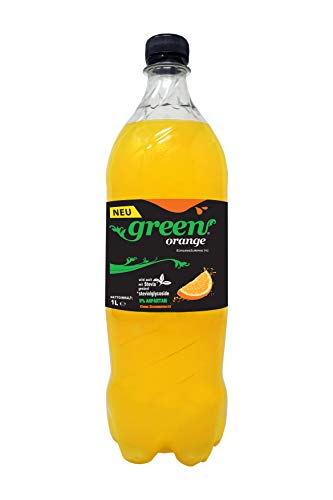 12 Flaschen | Green Cola Orange - inkl.Pfand | 1L | Orange | Stevia | ohne Zucker | Buxtrade | von Buxtrade