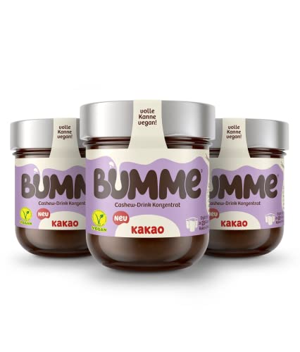 BUMME Cashew-Drink Konzentrat Kakao (Kakao, 3 Gläser) von bumme