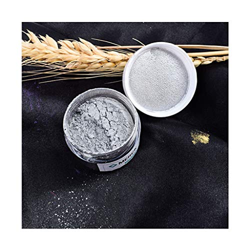 buwei 5g Essbares Flash Glitter Golden Silver Pulver zum Dekorieren von Food Cake Biscuit Silver buwei 5g Essbares Flash Glitter Golden Silver Pulver zum Dekorieren von Food Cake Biscuit Silver von buwei